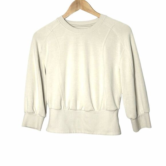 Lululemon Softstreme Ribbed-Hem Pullover *Natural Ivory - Picture 2 of 8